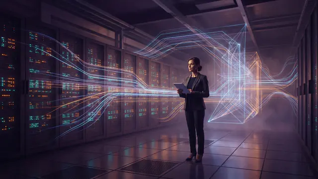 Server room hardware processing structured data streams