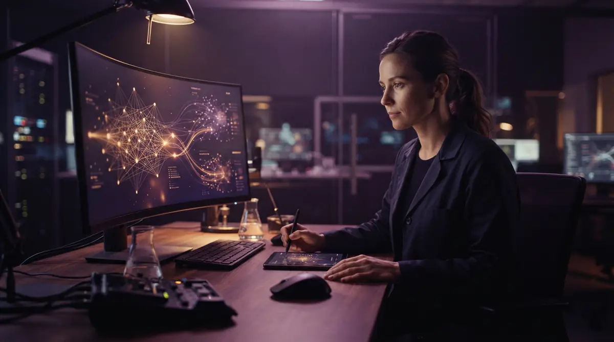 A researcher studying neural network attention patterns across numerical time sequences