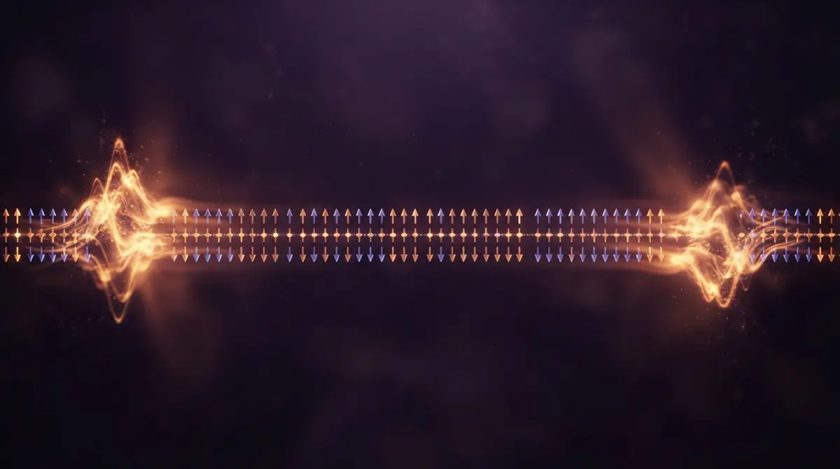 Visualization of effective charges forming at the edges of a one-dimensional quantum spin lattice